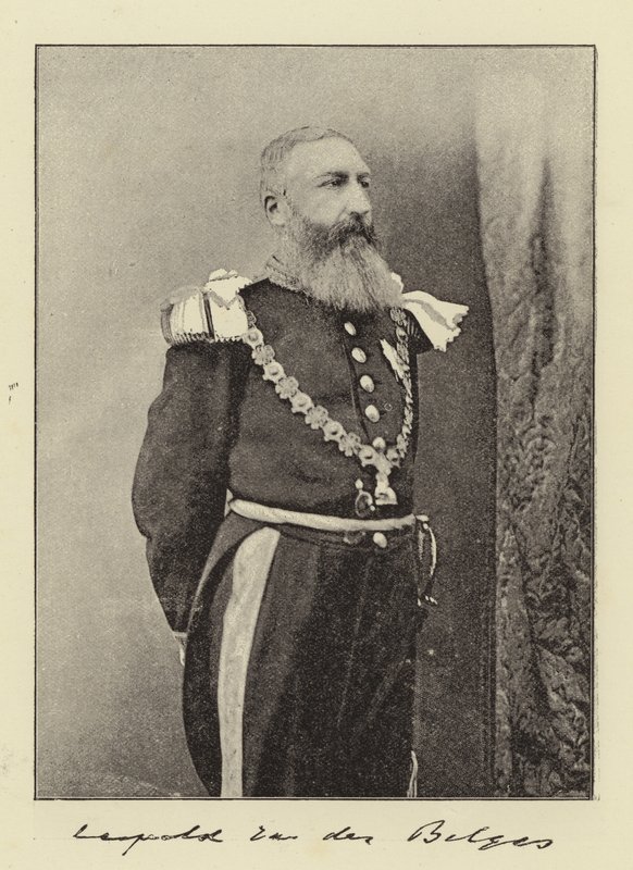 Hans Majestæt Kongen af Belgien af English Photographer
