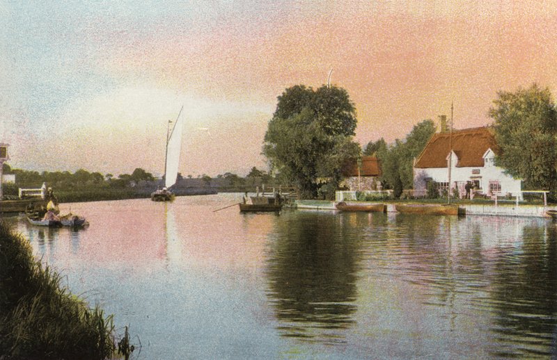 Horning Ferry af English Photographer