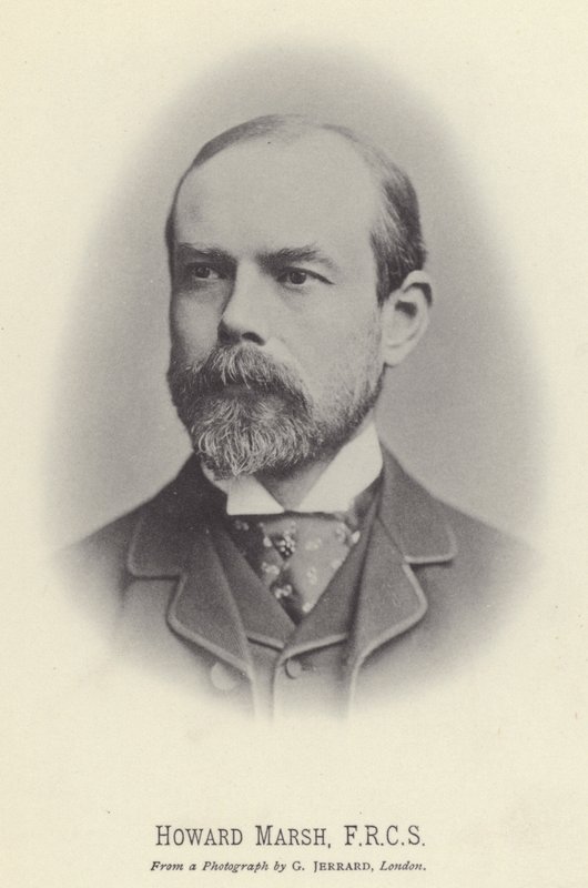 Howard Marsh, FRCS (s/h-foto) af English Photographer