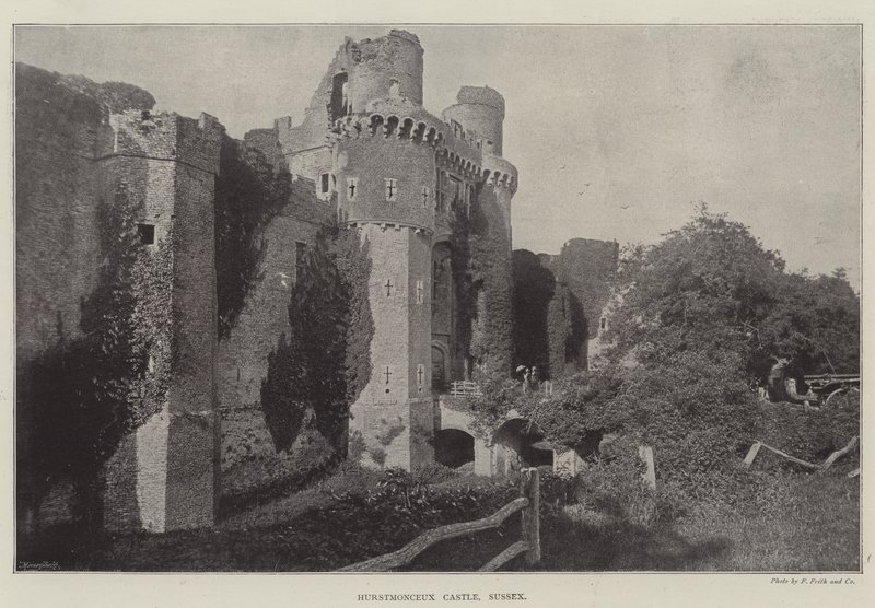 Herstmonceux Castle, Sussex af English Photographer
