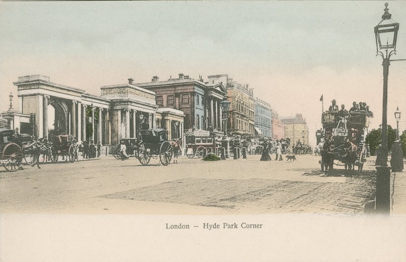 Hyde Park Corner, London af English Photographer
