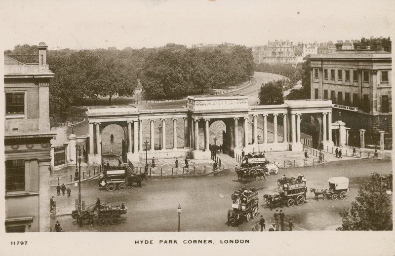 Hyde Park Corner, London af English Photographer