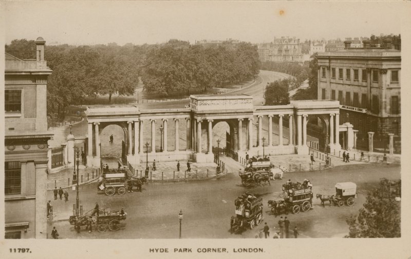 Hyde Park Corner, London af English Photographer