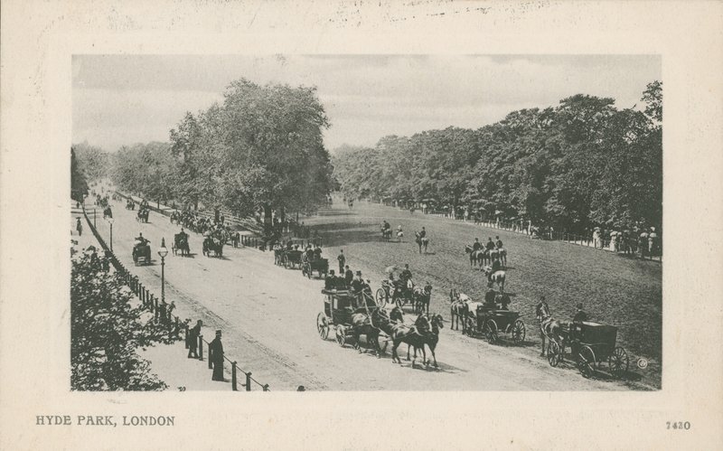 Hyde Park, London af English Photographer