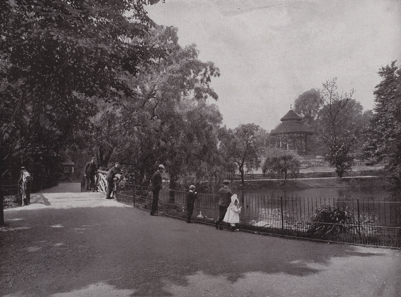 I Waterlow Park, Highgate af English Photographer