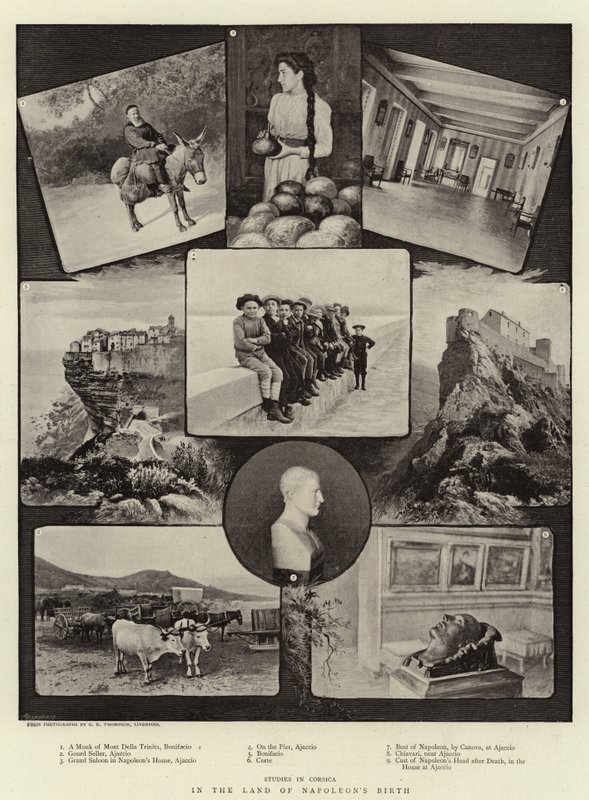 I Napoleons Fødselsland af English Photographer