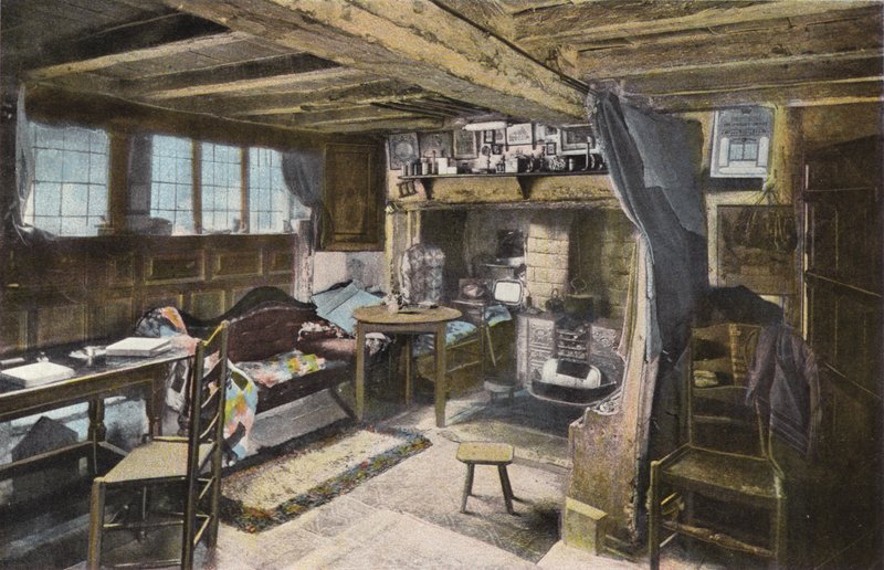 Interiør, Anne Hathaways Cottage af English Photographer