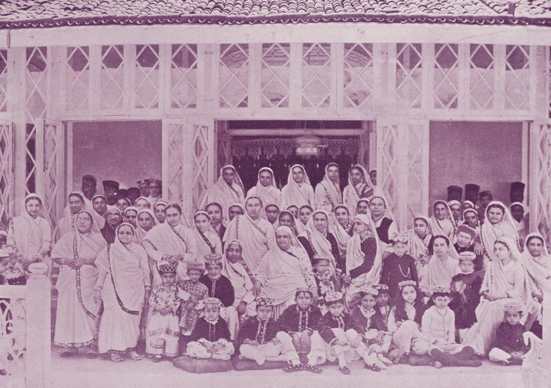Investiture Navjoti-ceremoni ved House of Sir Dinshaw Petit, Baronet af English Photographer
