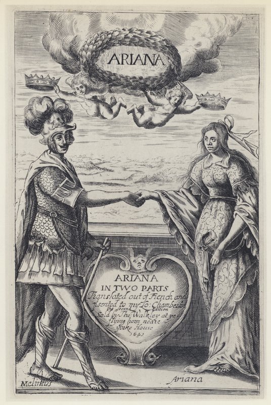 J Desmarets de Saint Sorlin, Ariana, J Haviland for T Walkley 1636 (s/h-foto) af English Photographer