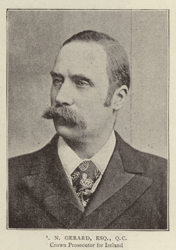 J N Gerard, Esquire, QC af English Photographer
