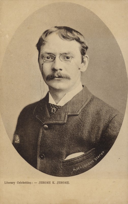 Jerome K Jerome (1859-1927), engelsk forfatter af English Photographer