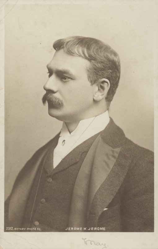 Jerome K Jerome (1859-1927), engelsk forfatter af English Photographer