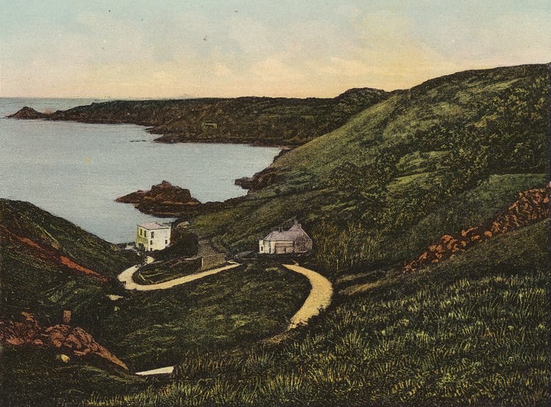 Trøje: Bouley Bay (farvet foto) af English Photographer