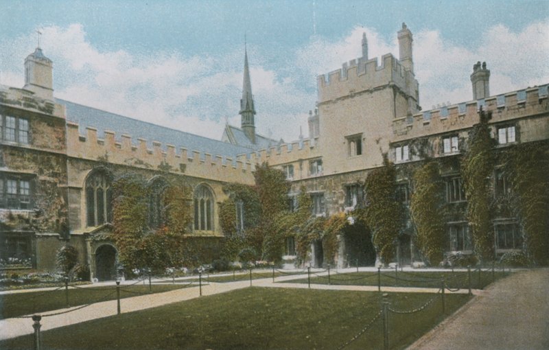 Jesus College af English Photographer