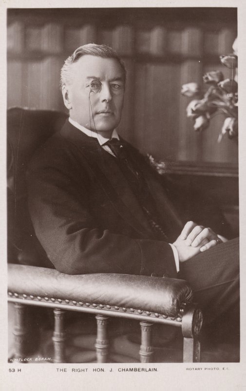 Joseph Chamberlain af English Photographer