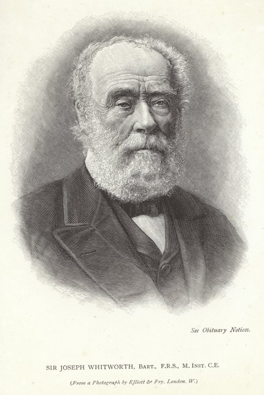 Joseph Whitworth af English Photographer