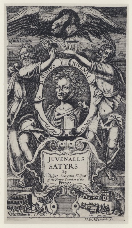 Juvenal, Satyrs, Tr Sir R Stapleton, H Moseley 1647 (s/h-foto) af English Photographer