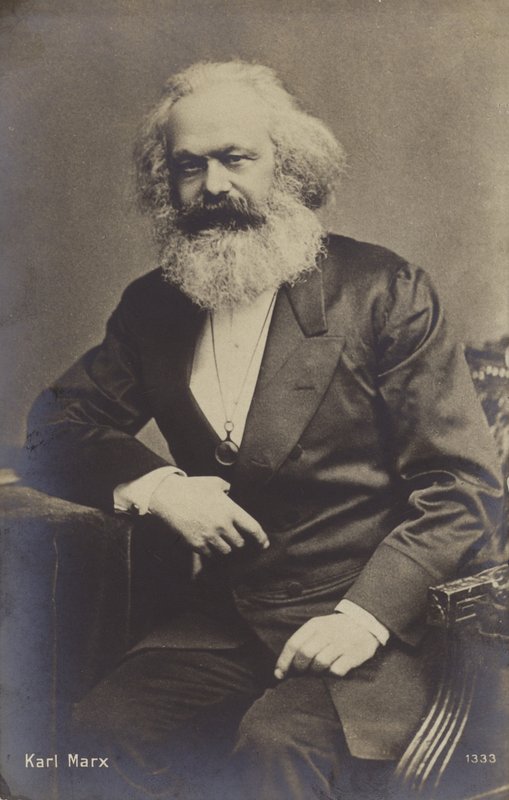 Karl Marx (1818-1883), tysk filosof, økonom, historiker og politisk teoretiker af English Photographer