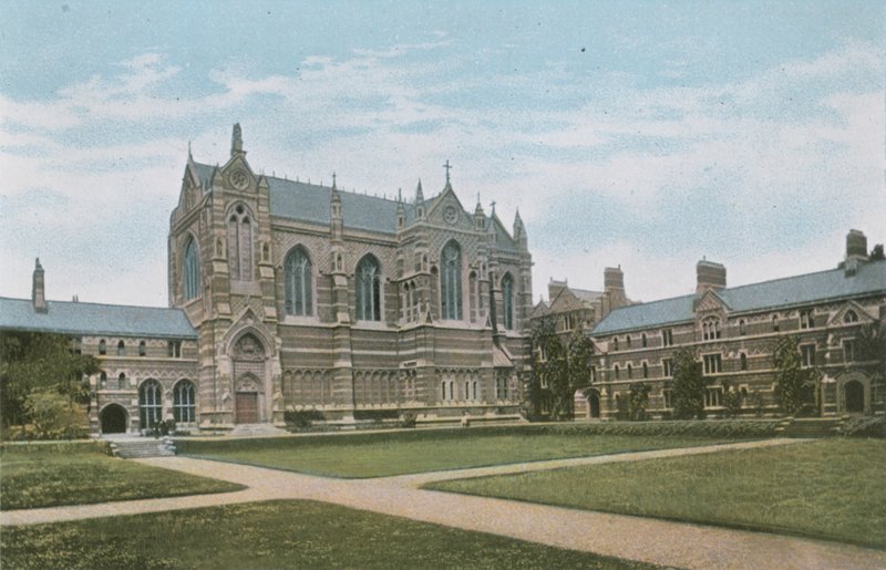 Keble College af English Photographer