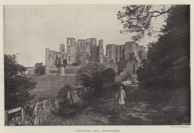 Kenilworth Castle, Warwickshire af English Photographer
