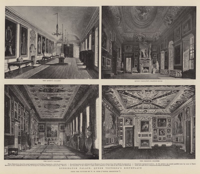 Kensington Palace, Dronning Victorias fødselsdag af English Photographer