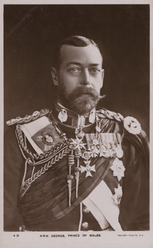 Kong George V, prins af Wales (s/h foto) af English Photographer