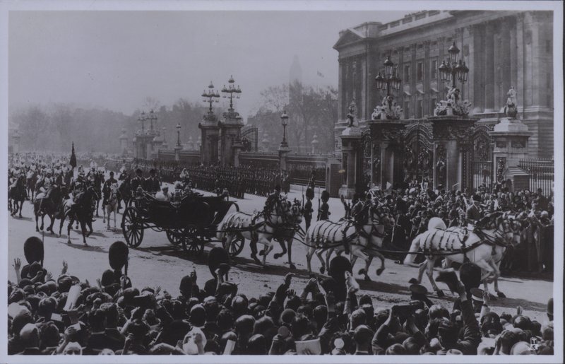King George og Queen Marys jubilæum (s/h foto) af English Photographer
