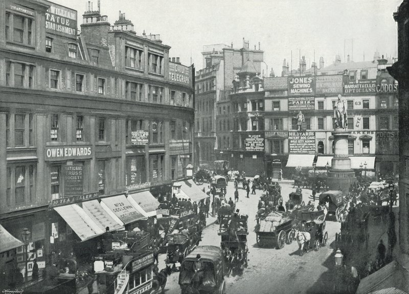 King William Street, Cannon Street End, der viser King William