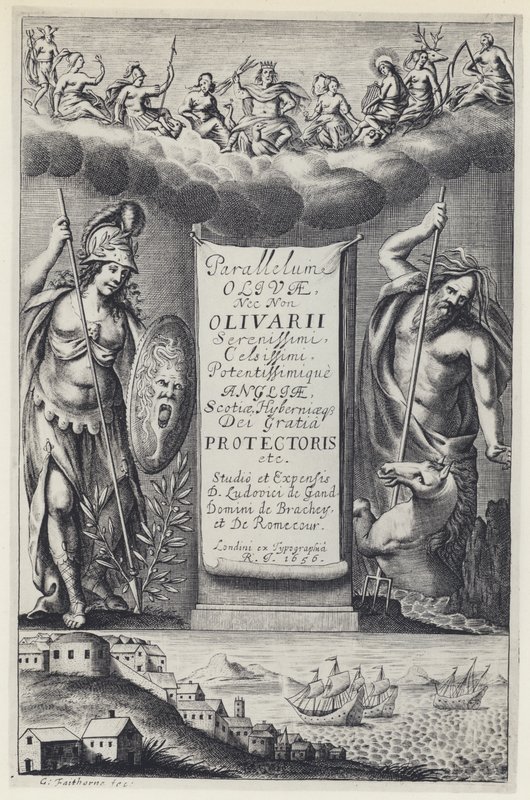 L de Gand, Parallelum Olivae, R I 1656 (s/h-foto) af English Photographer