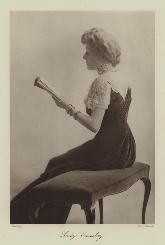 Lady Crossley (s/h-foto) af English Photographer