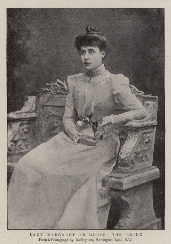Lady Margaret Primrose, bruden af English Photographer