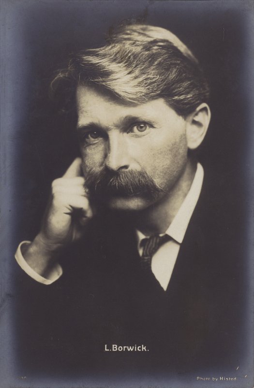 Leonard Borwick, engelsk koncertpianist (1868-1925) af English Photographer
