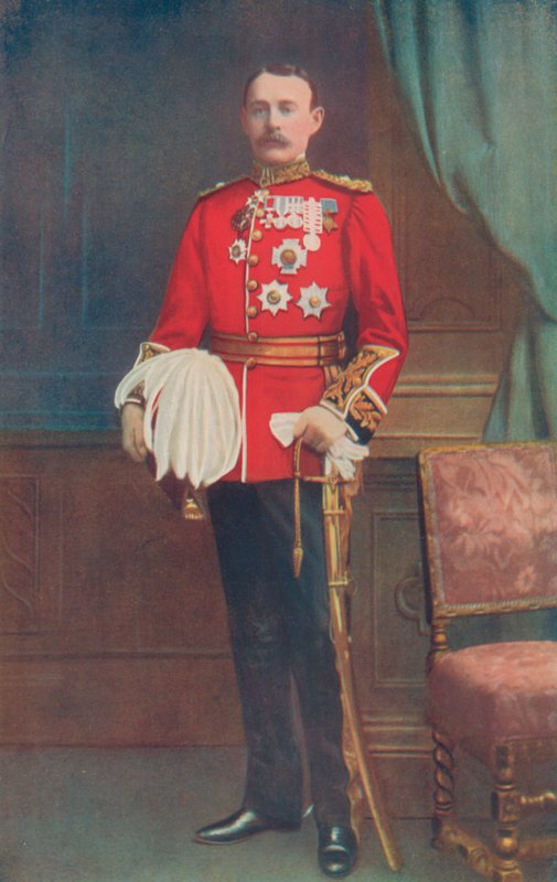 Generalløjtnant Sir Archibald Hunter. Leder den tiende division, Sydafrika af English Photographer