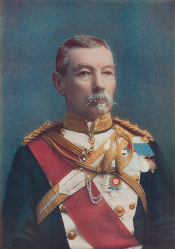 Generalløjtnant Sir Drury Drury-Lowe. Oberst af 17. Lancers af English Photographer