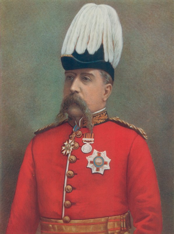 Generalløjtnant Sir F. Carrington. På specialtjeneste i Sydafrika af English Photographer