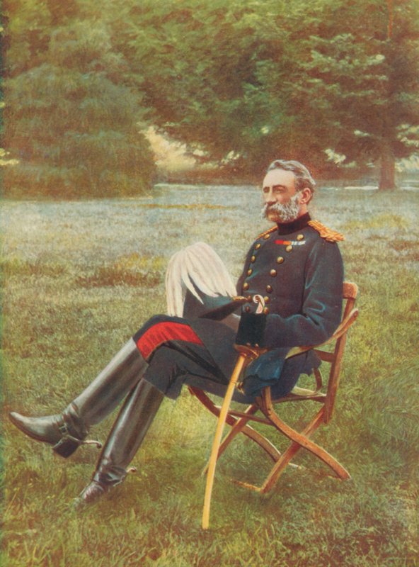 Generalløjtnant Sir Francis Clery. kommanderende anden division, Sydafrika af English Photographer