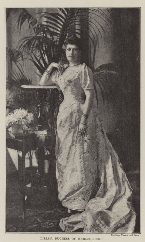 Lilian, hertuginde af Marlborough af English Photographer