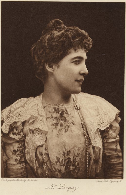 Lillie Langtry af English Photographer