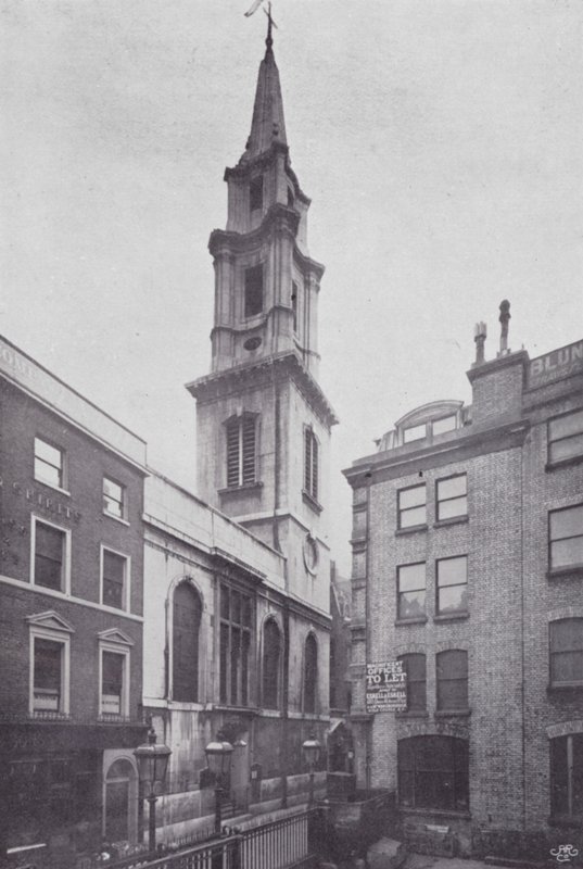 London City Churches: St Vedast (s/h foto) af English Photographer