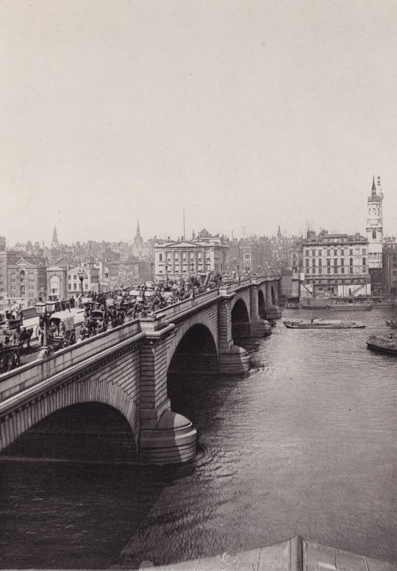 London: London Bridge (s/h foto) af English Photographer
