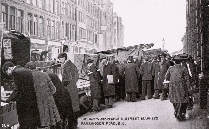 London arbejder - folkets gademarkeder af English Photographer