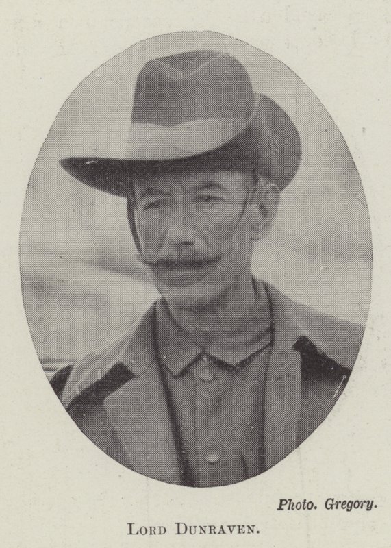 Lord Dunraven af English Photographer