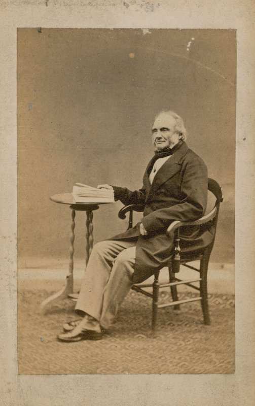 Lord John Russell af English Photographer