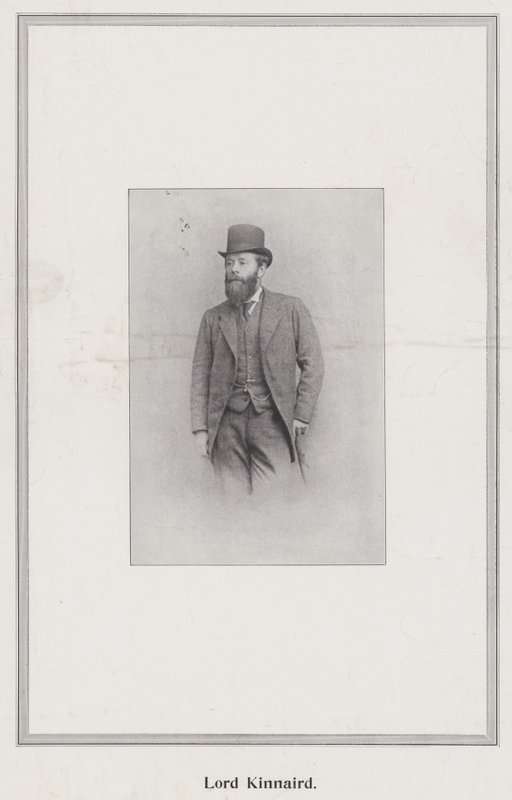 Lord Kinnaird af English Photographer