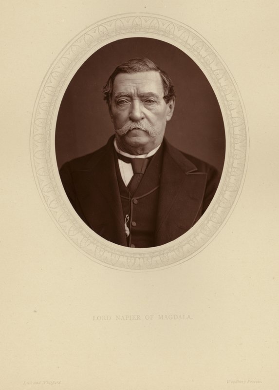 Lord Napier af Magdala af English Photographer