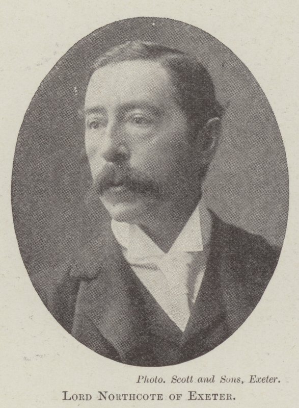 Lord Northcote af Exeter af English Photographer