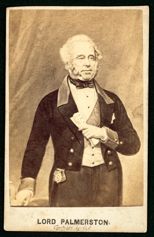 Lord Palmerston (s/h foto) af English Photographer