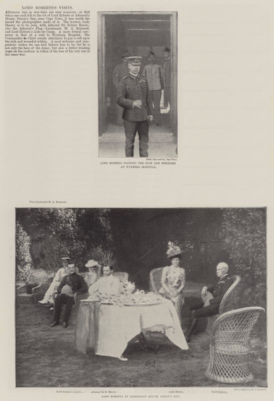 Lord Roberts besøger af English Photographer