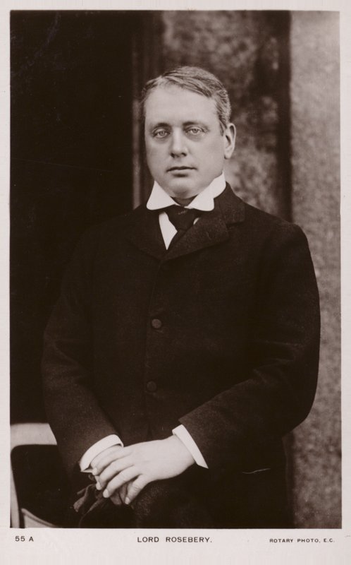 Lord Rosebery af English Photographer