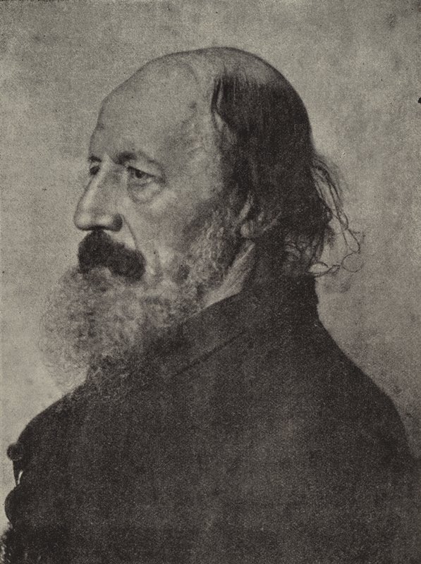Lord Tennyson, digterpristager af English Photographer